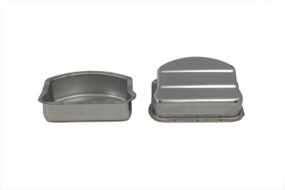 V-Twin - Replica Stainless Steel Panhead Valve Cover