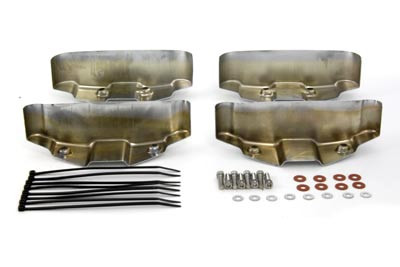 V-Twin - Rocker Box Dress Cover Set Chrome