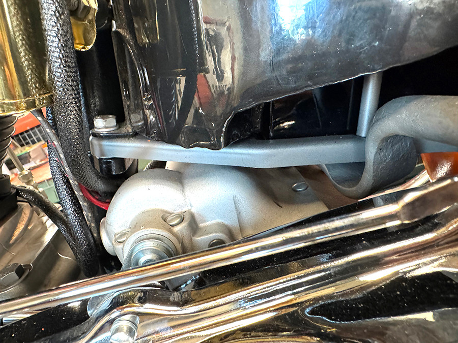 V-Twin #75980C - Replica Oil Tank Plate