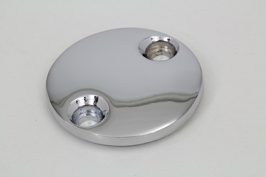 V-Twin - Chrome Primary Cover Clutch Adjuster Cap
