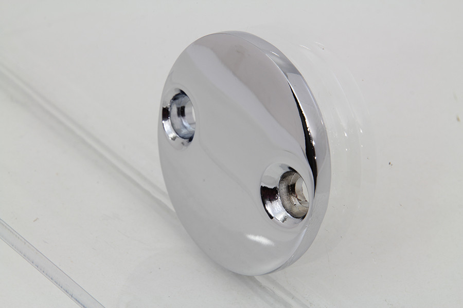 V-Twin - Chrome Primary Cover Clutch Adjuster Cap