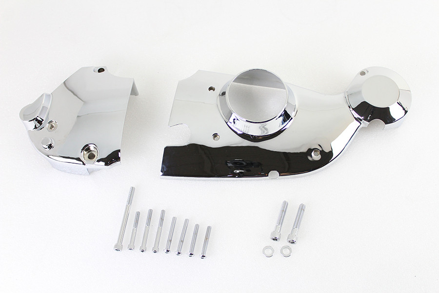 V-Twin - Chrome Cam and Sprocket Cover Kit
