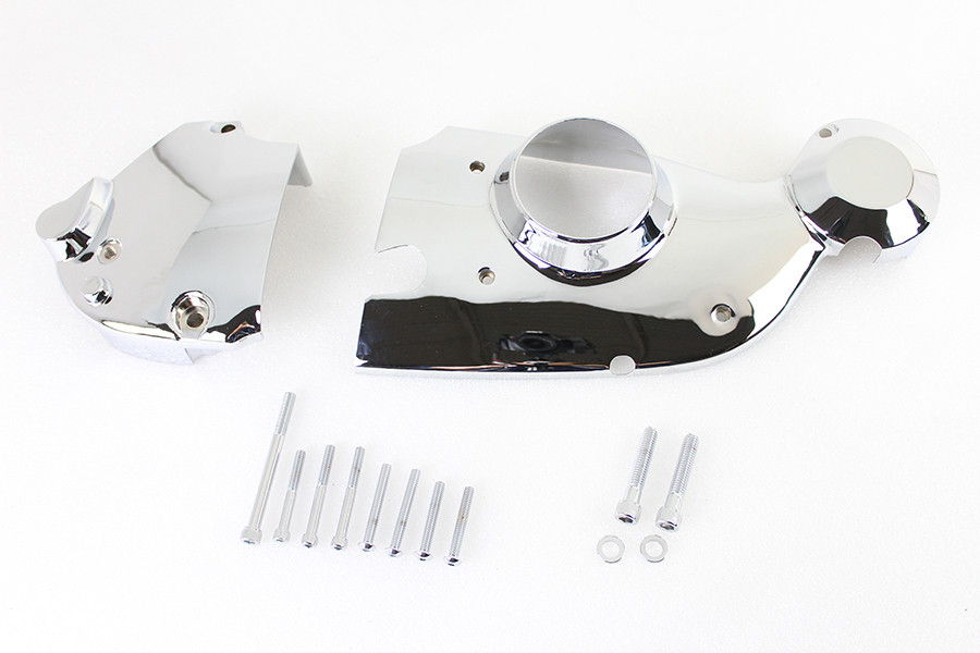 V-Twin - Chrome Cam and Sprocket Cover Kit