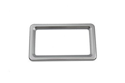 V-Twin #083009 - License Plate Frame Chrome Billet