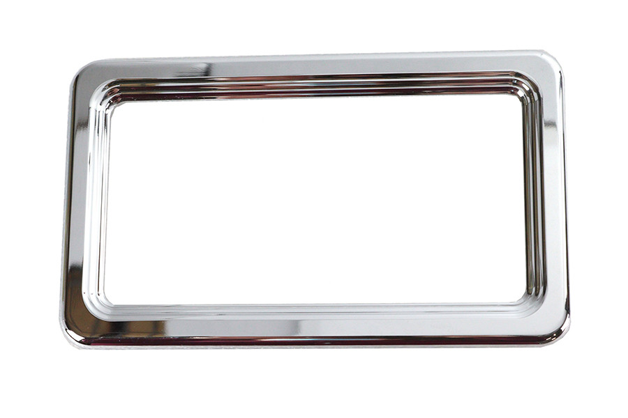 V-Twin #083009 - License Plate Frame Chrome Billet