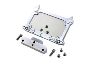 V-Twin #76295A - Tail Lamp and License Plate Holder Spade Style