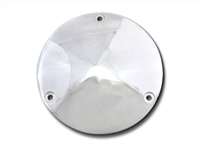 V-Twin #75961D - Dome Derby Cover Chrome