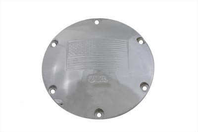 V-Twin - Chrome Derby Cover