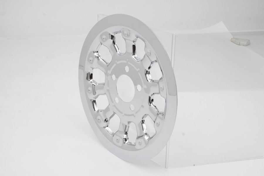 V-Twin #63230F - Magnum Pulley Cover 70 Tooth Chrome
