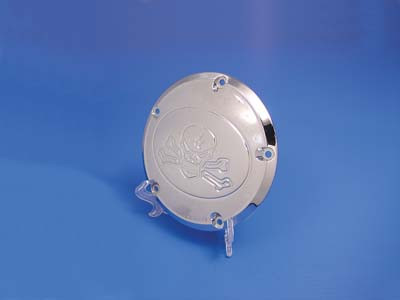 V-Twin - Skull Derby Cover Chrome