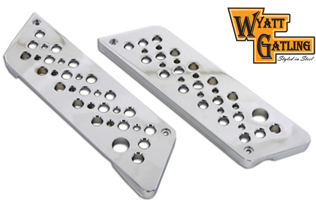 V-Twin #8713 - Wyatt Gatling Saddlebag Face Plate