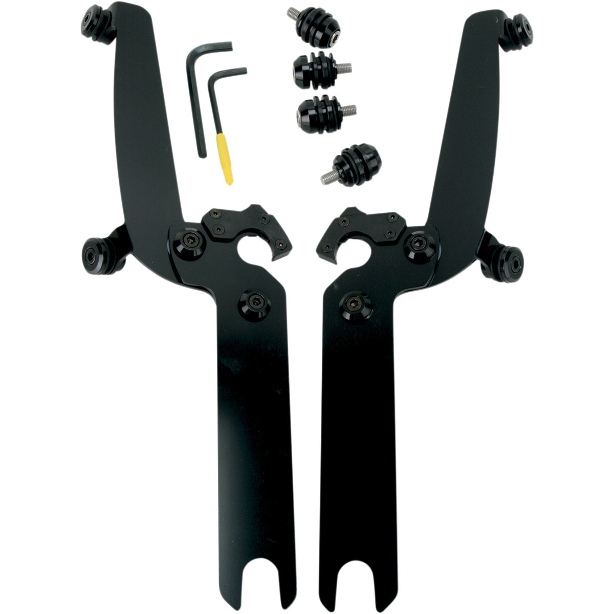 Memphis Shades #MEB8922 - Sportshield Trigger-Lock Mounting Kit - Black - Covered