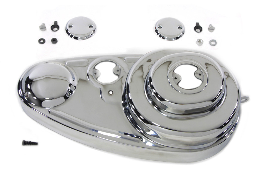 V-Twin - Chrome 45 inch Outer Primary Cover Kit