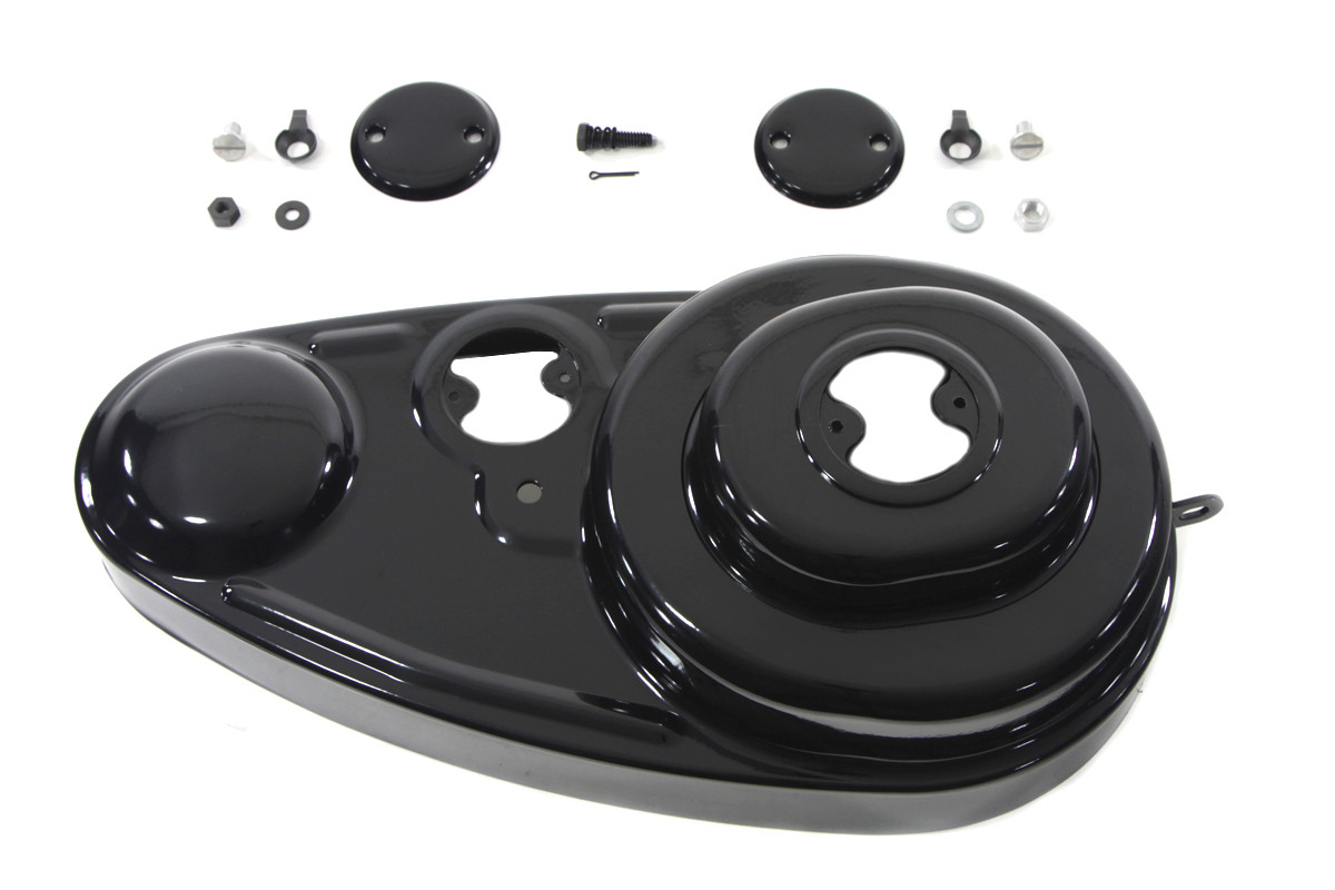 V-Twin - Black 45 inch Outer Primary Cover Kit