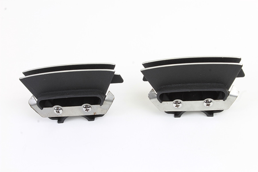 V-Twin #78144 - M8 Finned Spark Plug Cover Set Black