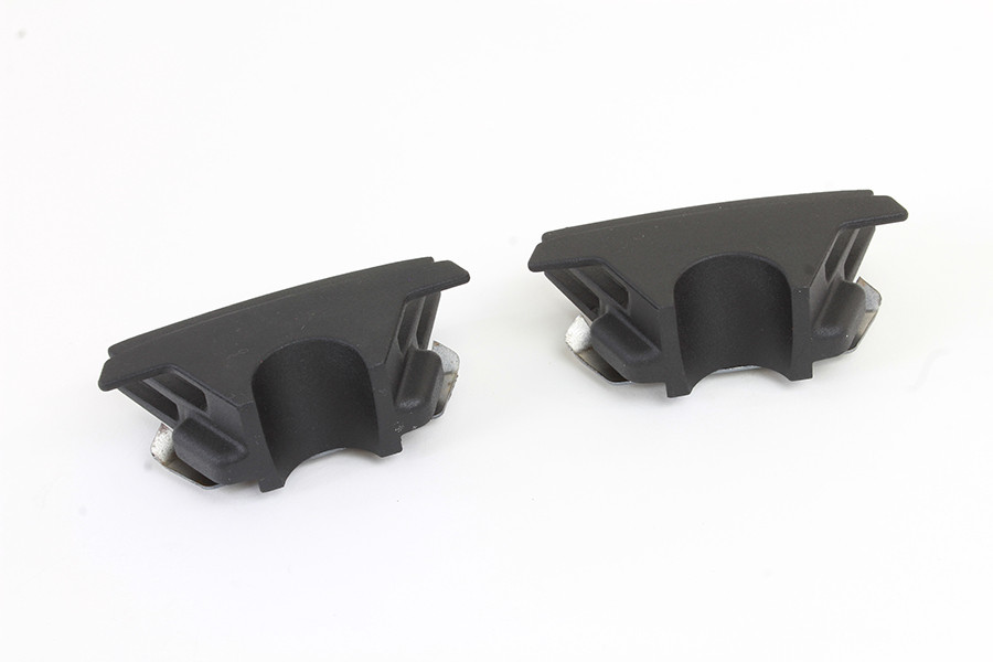 V-Twin #78144 - M8 Finned Spark Plug Cover Set Black