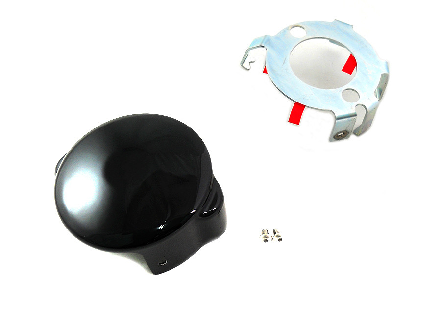 V-Twin #78083B - FLT Starter Motor End Cover Kit Black