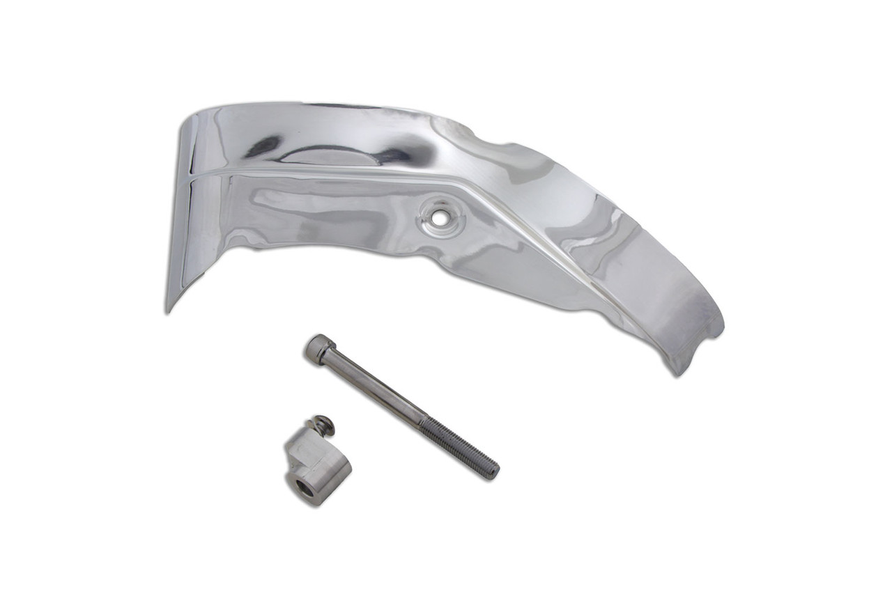 V-Twin #105054 - Chrome Left Side Cylinder Base Cover