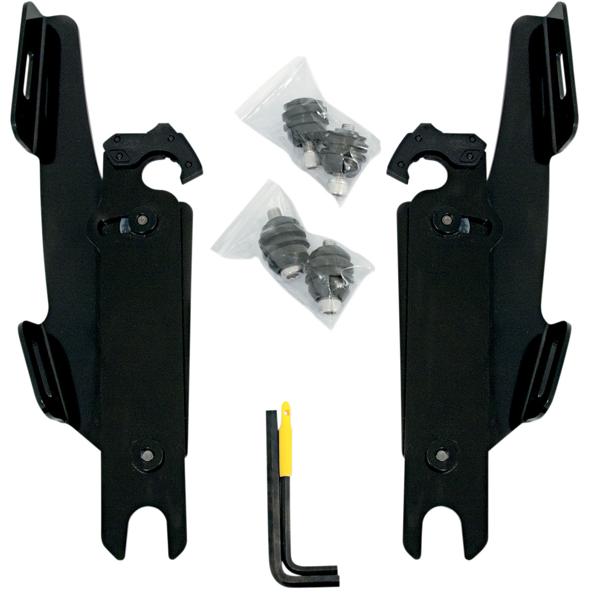 Memphis Shades #MEK1952 - Hardware Kit - Black - Without Lightbar - Black