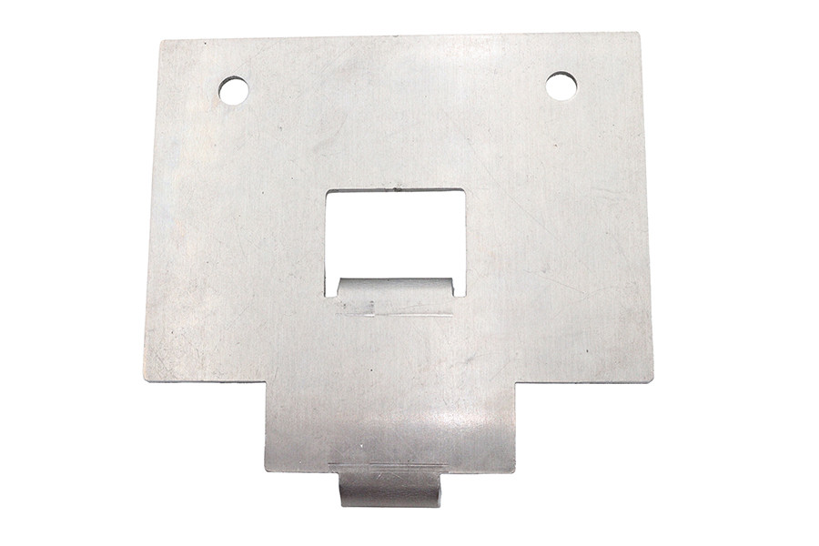 V-Twin #D-3306 - Oil Tank Rear Mount Battery Plate Zinc
