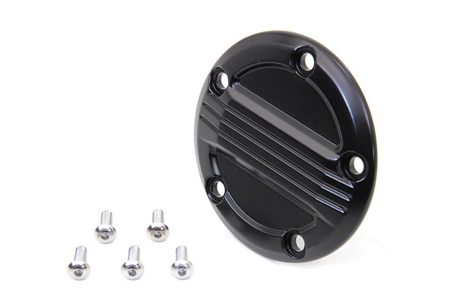 V-Twin #77921B - Black Air Flow Ignition System Cover