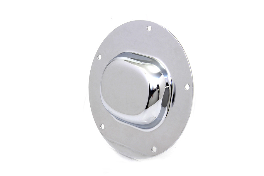 V-Twin #77927 - Chrome Nostalgic 5-Hole Derby Cover