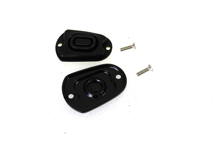 V-Twin #78073 - Rear Master Cylinder Cover Black