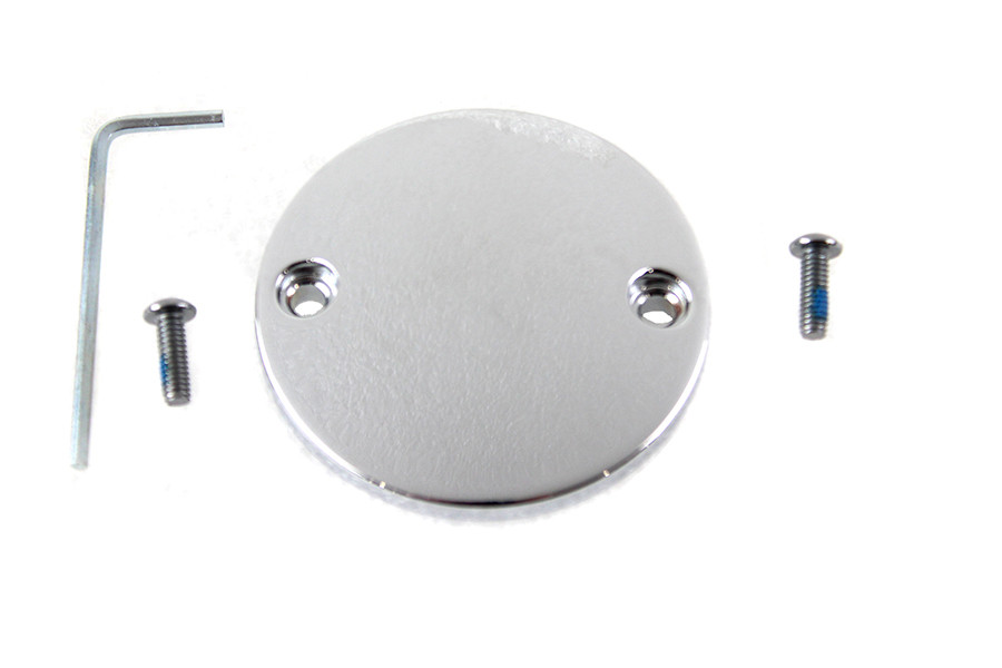 V-Twin #78506 - M8 Ignition System Cover Smooth Chrome