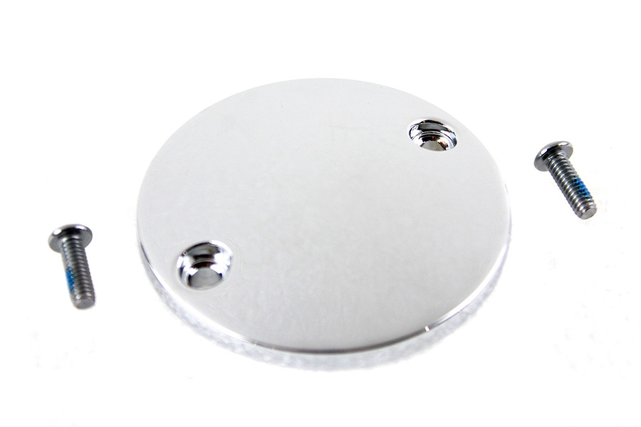 V-Twin #78506 - M8 Ignition System Cover Smooth Chrome