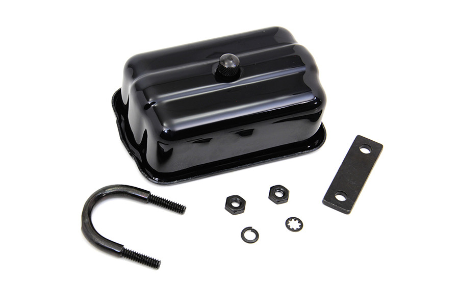 V-Twin #33-0030GB - Universal Black Spark Plug Holder with Clamps