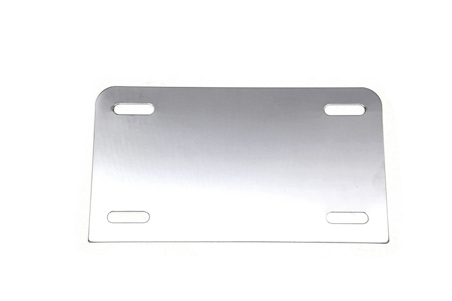 V-Twin - License Plate Frame Backing Plate Chrome