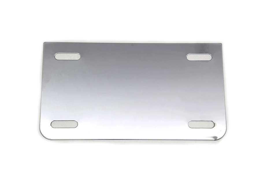 V-Twin - License Plate Frame Backing Plate Chrome