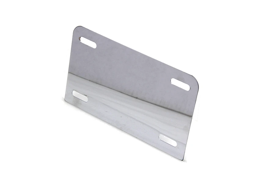 V-Twin - License Plate Frame Backing Plate Chrome
