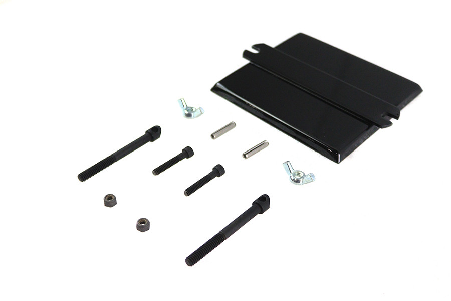 V-Twin - 45 inch W/G Battery Box Top Kit Black