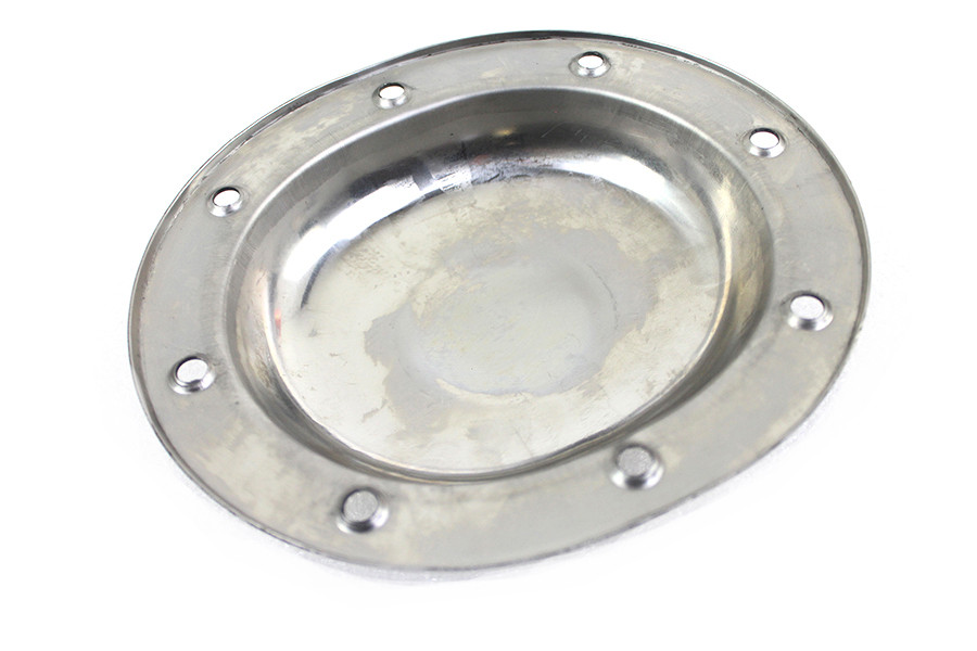 V-Twin #75997DS - Replica Stainless Steel Derby Cover