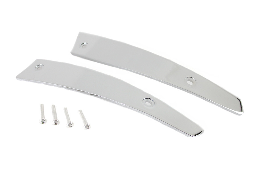 V-Twin #78267 - Road Glide Windshield Side Trim Kit Chrome