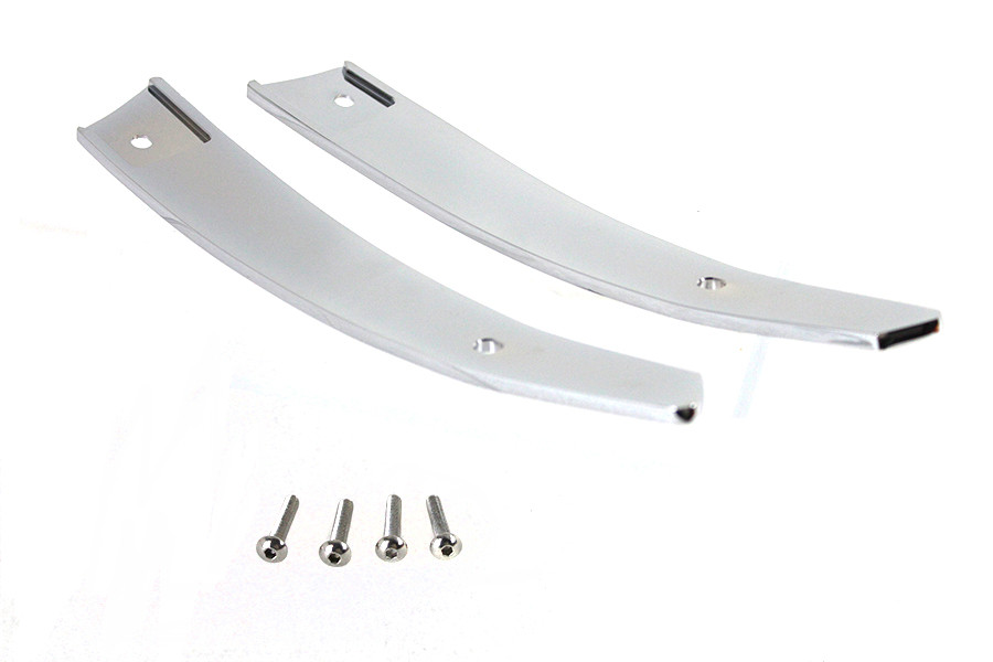 V-Twin #78267 - Road Glide Windshield Side Trim Kit Chrome