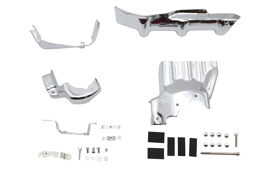 V-Twin - Transmission Interface and Inner Primary Cover Chrome