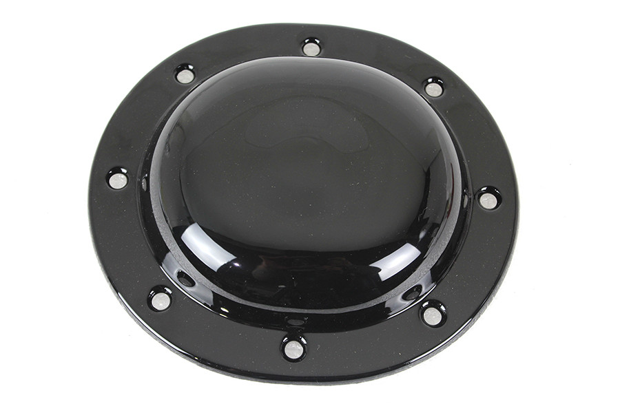 V-Twin #75997D - Replica Black Derby Cover