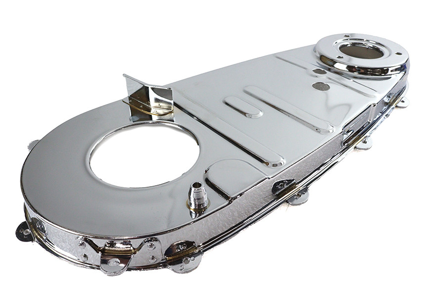 V-Twin - Factory Sample Replica Inner Primary Cover Chrome