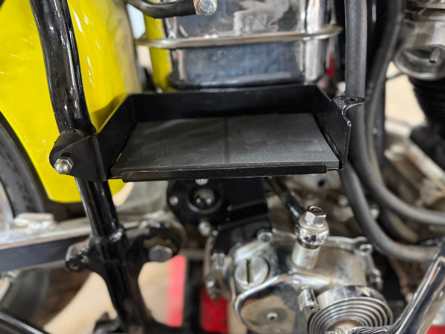 V-Twin #19407B - Battery Carrier Kit Black