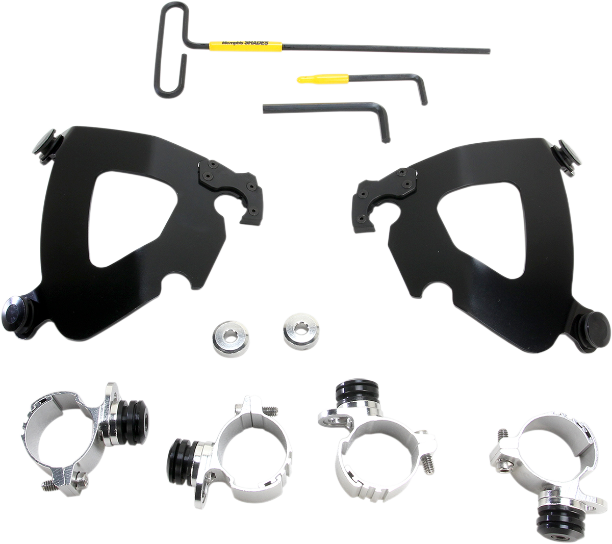 Gauntlet Mounting Kit - Black - XL1200