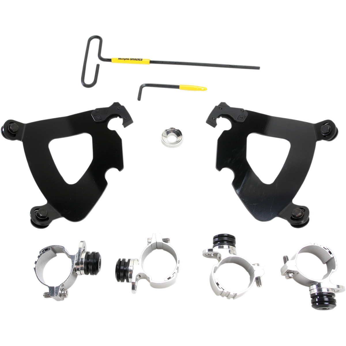 Memphis Shades #MEB2002 - Gauntlet Mounting Kit - Black - XL883