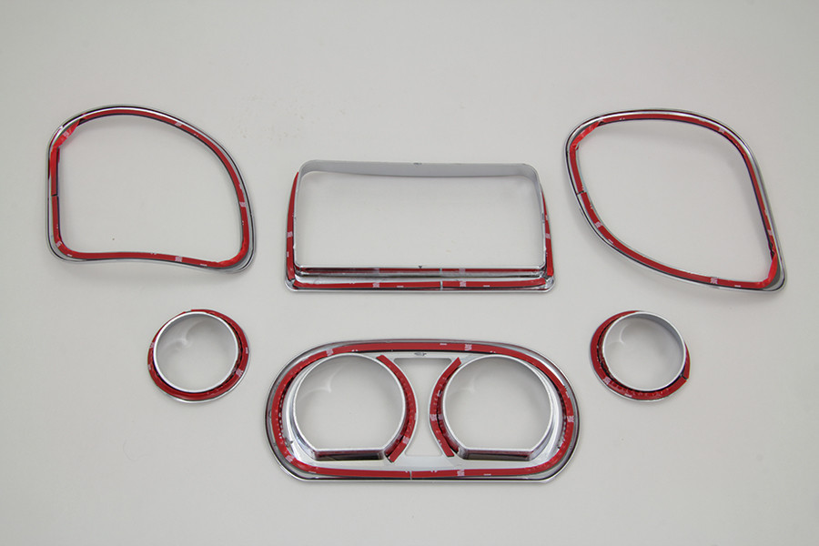 American Dresser #78161 - Inner Fairing Trim Kit Chrome