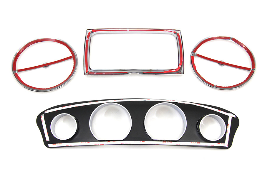 American Dresser #78160 - Inner Fairing Trim Kit Chrome