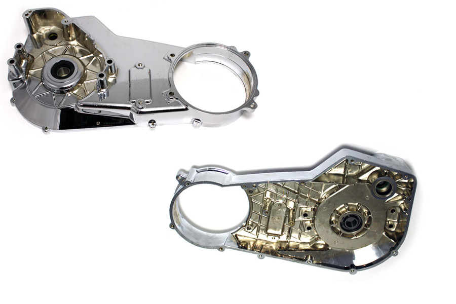 Motorshop - Chrome Inner Primary Cover Assembly