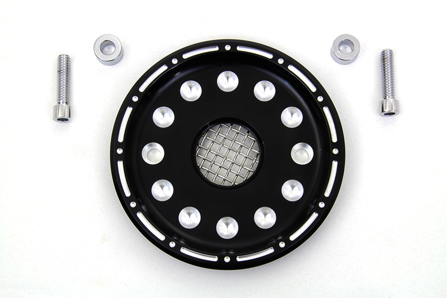 Motorshop #351759 - Outlaw Black Pulley Cover Kit