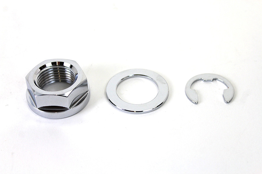 V-Twin - Rear Axle Nut Kit Zinc