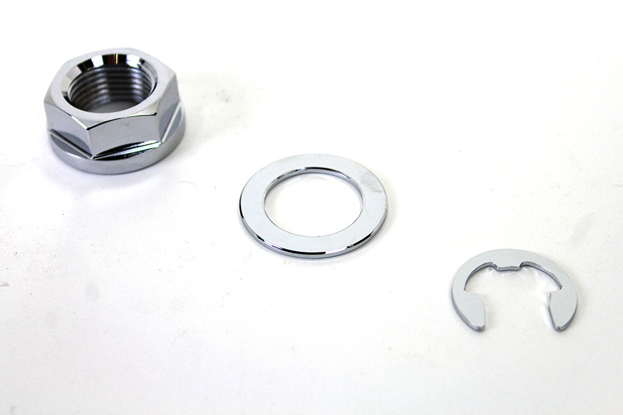 V-Twin - Rear Axle Nut Kit Zinc