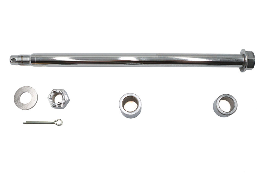 V-Twin - Chrome Rear Axle Kit
